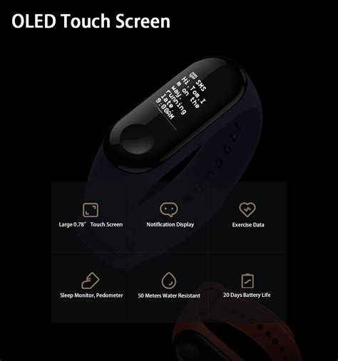 xiaomi mi band 3 smart bracelet with nfc function black|Xiaomi Mi band 3 review.